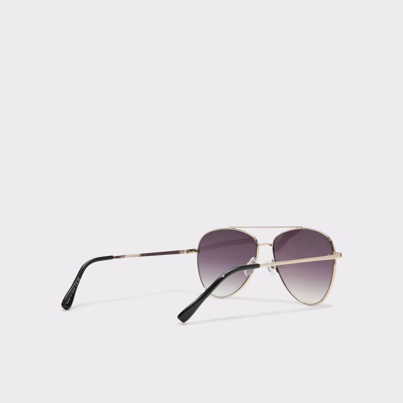 Women Arilicanx Black/Gold Multi Women's Aviator Aldo Sunglasses Black/Gold Multi - 3