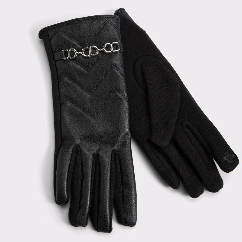 Women Birallan Black/Silver Multi Women's Gloves Black/Silver Multi Aldo Hats, Scarves & Gloves - 1