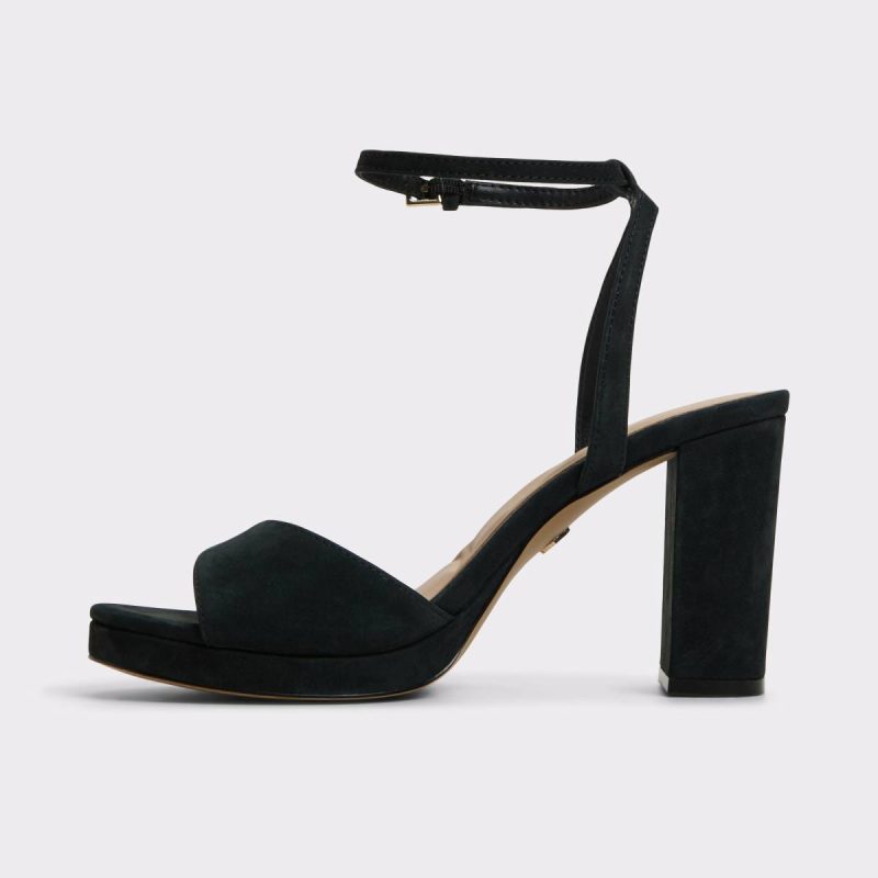 Women Black Aldo Gracious Black Women's Block Heels Heels - 3