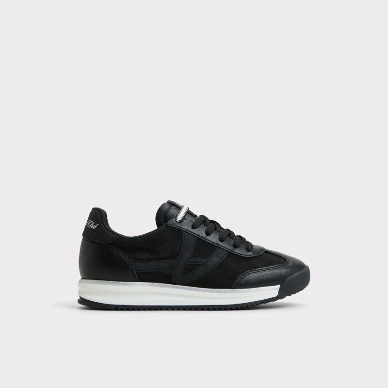 Women Black Stepcount Black Women's Low Top Sneakers Sneakers Aldo - 1