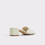 Women Claudina White/Bone Women's Block Heels Heels White/Bone Aldo - 2