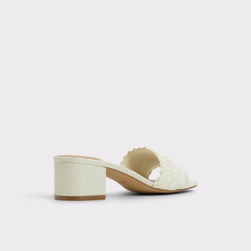 Women Claudina White/Bone Women's Block Heels Heels White/Bone Aldo - 2