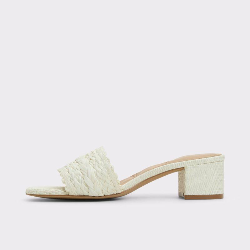 Women Claudina White/Bone Women's Block Heels Heels White/Bone Aldo - 3