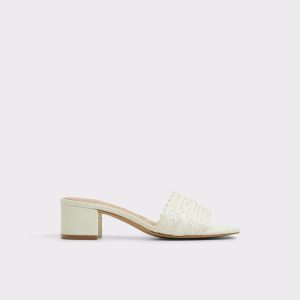 Women Claudina White/Bone Women's Block Heels Heels White/Bone Aldo - 1