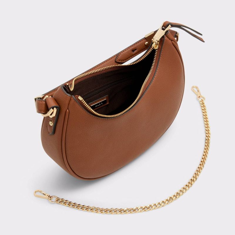 Women Dark Beige Charlisaax Dark Beige Women's Shoulder Bags Aldo Shoulder Bags - 3