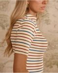 Women Dresses And Jumpsuits Polín Et Moi Mirena Striped Dress Knitted Raw - 5