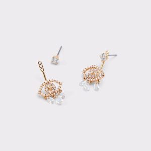Women Eulalie Gold/Clear Multi Women's Gold Plated Aldo Jewelry Gold/Clear Multi - 1