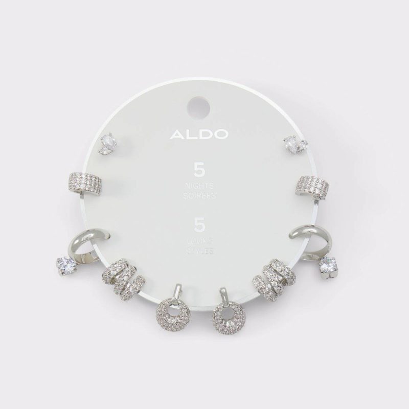Women Fivelooks Silver/Clear Multi Women's Cubic Zirconia Jewelry Aldo Silver/Clear Multi - 1