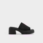 Women Harrietta Black Women's Wedges Black Aldo Heels - 1