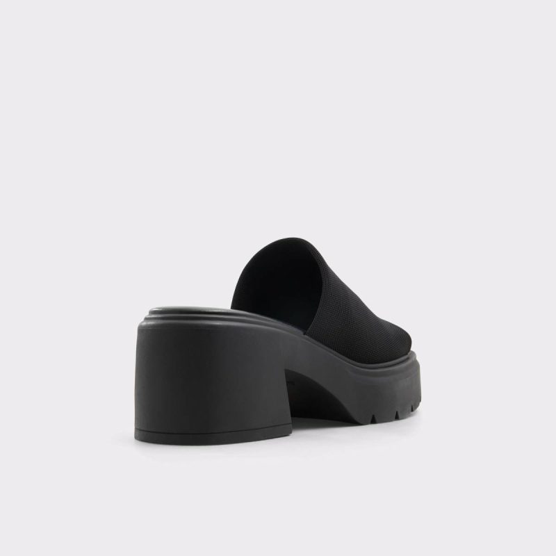 Women Harrietta Black Women's Wedges Black Aldo Heels - 2