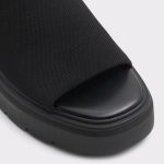 Women Harrietta Black Women's Wedges Black Aldo Heels - 5
