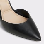 Women Heels Black Aldo Faith Black Women's Strappy Heels - 5