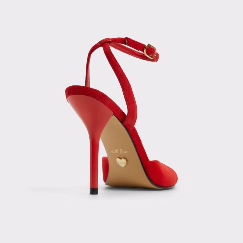 Women Heels Forevermore Red Women's Strappy Sandals Aldo Red - 3