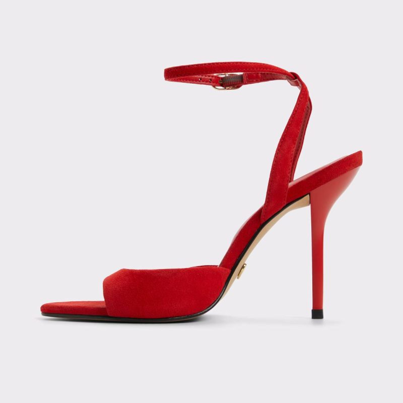 Women Heels Forevermore Red Women's Strappy Sandals Aldo Red - 4