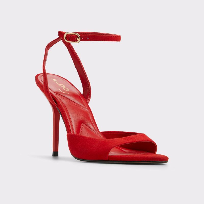 Women Heels Forevermore Red Women's Strappy Sandals Aldo Red - 5