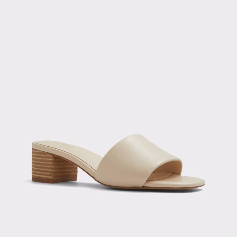 Women Heels Other Beige Aldo Claudina Other Beige Women's Block Heels - 4