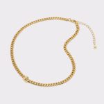 Women Jewelry Aldo Gold Yourletters Gold Women's Necklaces - 1