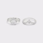 Women Jewelry Aldo Silver/Clear Multi Glenarien Silver/Clear Multi Women's Rings - 1