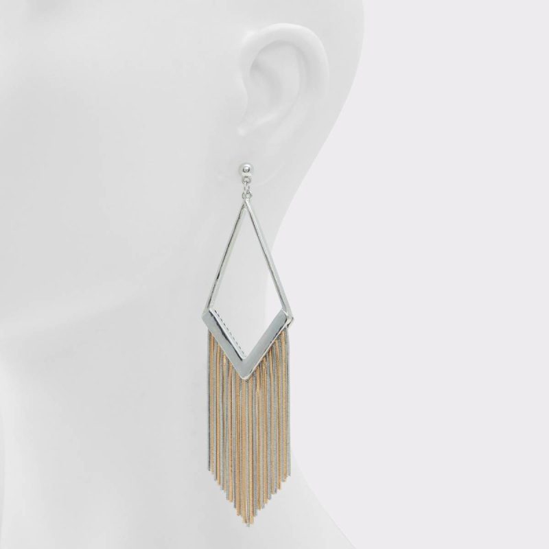 Women Jewelry Metallic Multi Aldo Scala Metallic Multi Women's Earrings - 2