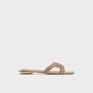 Women Karlina Gold Women's Metallics Aldo Sandals Gold - 1