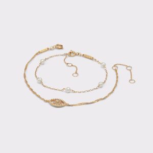 Women Lillydale Light Blue Women's Gold Plated Aldo Jewelry Light Blue - 1