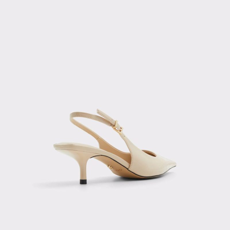 Women Medium Beige Heels Aldo Josita Medium Beige Women's Kitten Heels - 2