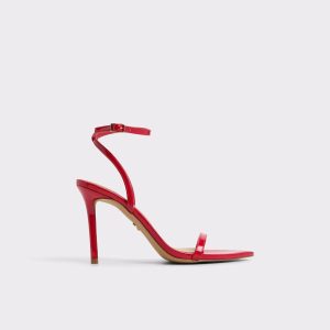 Women Medium Red Tulipa Medium Red Women's Strappy Sandals Aldo Heels - 1