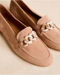 Women Moccasins Polín Et Moi Elbia Chain Moccasin Makeup - 4