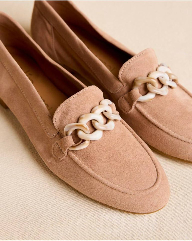 Women Moccasins Polín Et Moi Elbia Chain Moccasin Makeup - 4