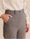 Women Polín Et Moi Bimba Suit Pants Brown Bottoms - 2