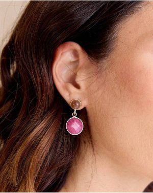 Women Polín Et Moi Lourmarin Cherry Drop Earring Jewelry Cherry - 1