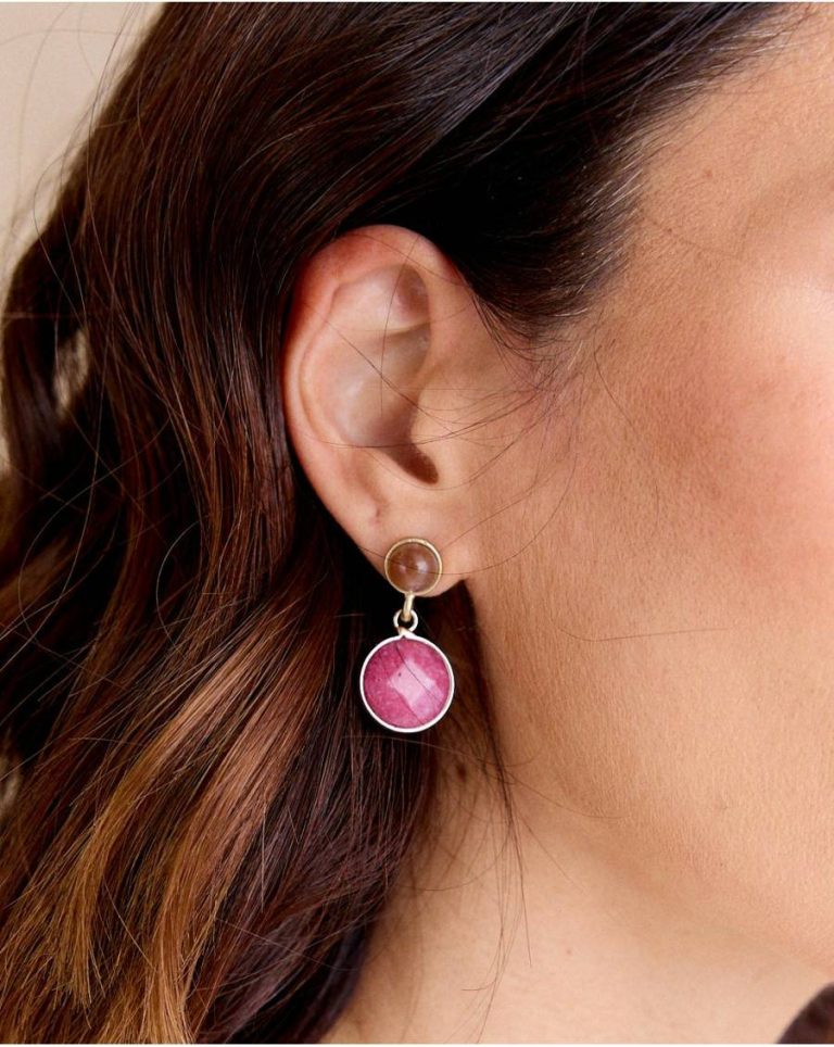 Women Polín Et Moi Lourmarin Cherry Drop Earring Jewelry Cherry - 1