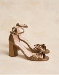 Women Polín Et Moi Lula Knot Sandal Sandals Bronze - 1