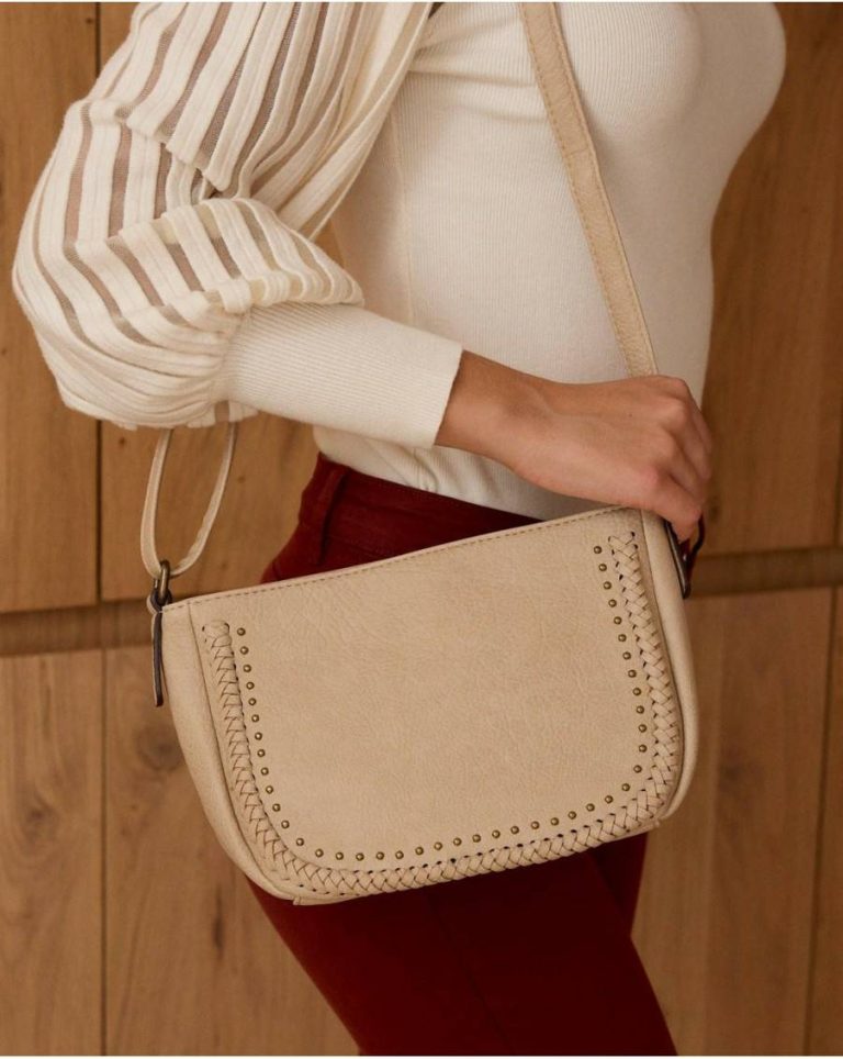 Women Polín Et Moi Taupe Other Trencia Shoulder Bag - 1