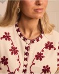 Women Raw Zelinda Print Vest Blazer And Jackets Polín Et Moi - 4