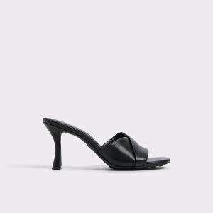 Women Sandals Aldo Lyhanna Black Women's Heeled Mules Black - 1