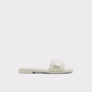 Women Sandals Aldo White/Bone Mana White/Bone Women's Flat Sandals - 1