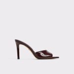 Women Sandals Bordo Aldo Anniebrilden Bordo Women's Heeled Mules - 1