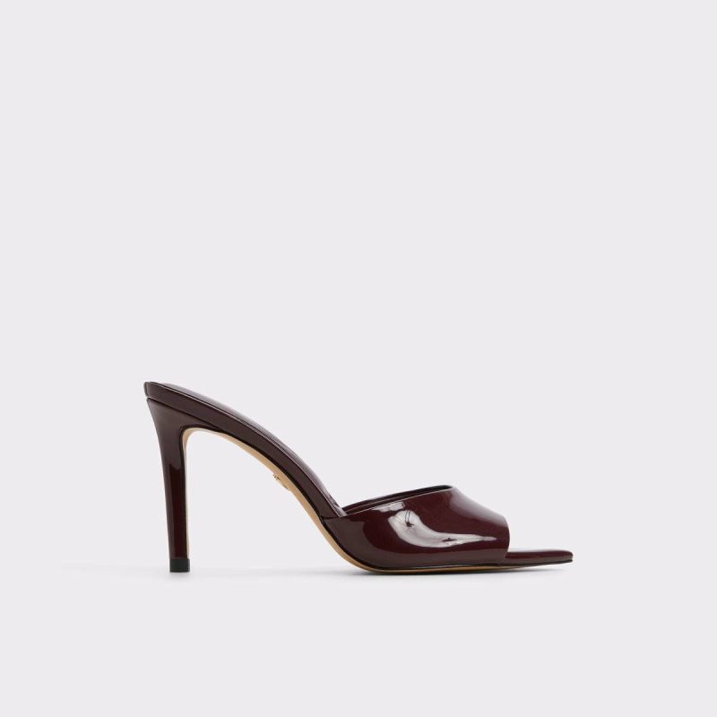 Women Sandals Bordo Aldo Anniebrilden Bordo Women's Heeled Mules - 1