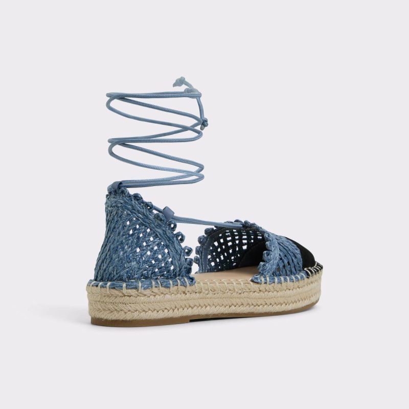 Women Sandals Denim Picot Denim Women's Wedges Aldo - 2