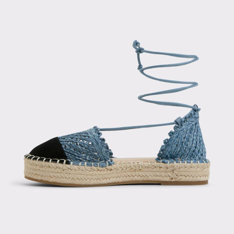 Women Sandals Denim Picot Denim Women's Wedges Aldo - 3