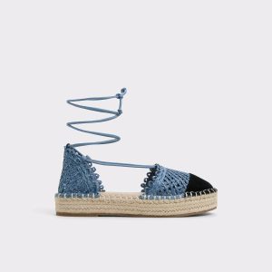 Women Sandals Denim Picot Denim Women's Wedges Aldo - 1