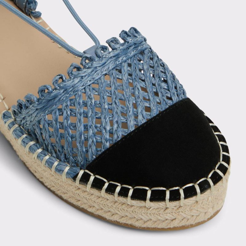Women Sandals Denim Picot Denim Women's Wedges Aldo - 5