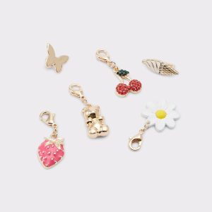 Women Shoe Charms & Laces Aldo Gold Lacerazzle Gold Women's Shoe Charms & Laces - 1