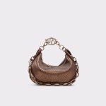 Women Shoulder Bags Pythonnx Bronze Women's Shoulder Bags Aldo Bronze - 1