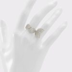 Women Silver/Clear Multi Jewelry Aldo Celenring Silver/Clear Multi Women's Rings - 2