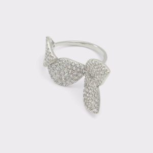 Women Silver/Clear Multi Jewelry Aldo Celenring Silver/Clear Multi Women's Rings - 1