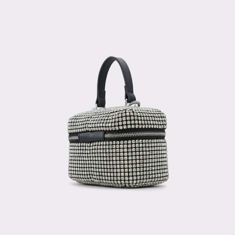 Women Silver/Clear Multi Teeax Silver/Clear Multi Women's Top Handle Bags Aldo Top Handle Bags - 2
