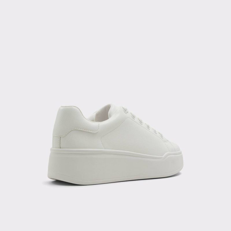 Women Sneakers Aldo Halerenna White Combo Synthetic Smooth Women's Low Top Sneakers White Combo Synthetic Smooth - 2