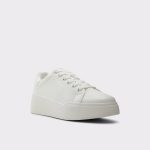 Women Sneakers Aldo Halerenna White Combo Synthetic Smooth Women's Low Top Sneakers White Combo Synthetic Smooth - 4
